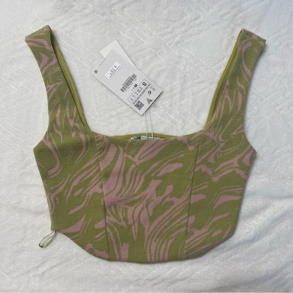 Zara crop top. Size Small. NWT.
